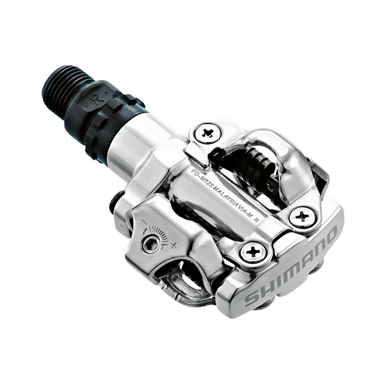 SHIMANO Pedal (SPD) PD-M520 Dobbeltsidig svart