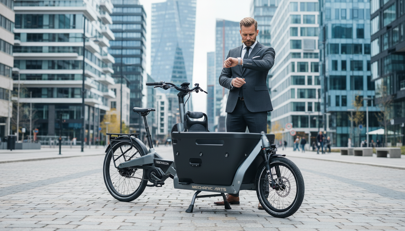 Elektrisk lastesykkel for pendling - Mechanic Arts Tribewagon elsykkel i Oslo