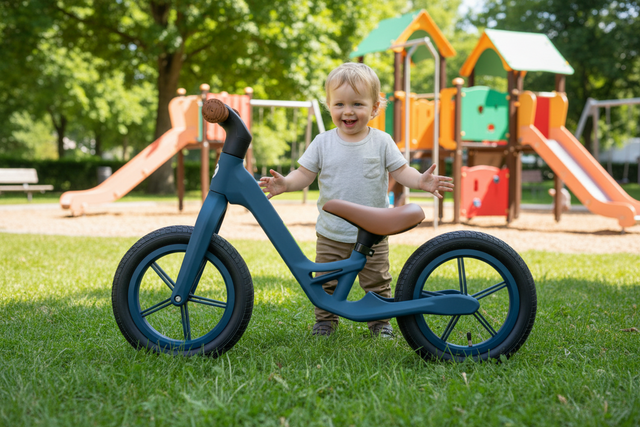 Mechanic Arts Trillr balansesykkel 12 tommer for barn 1-3 år