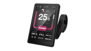 Display, stort midtstilt LCD farge