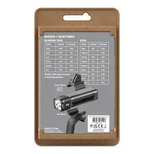 Knog Blinder 1300 & Blinder R150