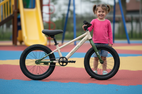 Mechanic Arts Snurr barnesykkel for barn 3-5 år"