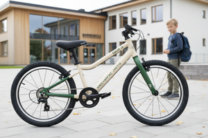 Mechanic Arts Raskr barnesykkel 20 tommer – hardtail terrengsykkel for barn med Compass Ranger-dekk