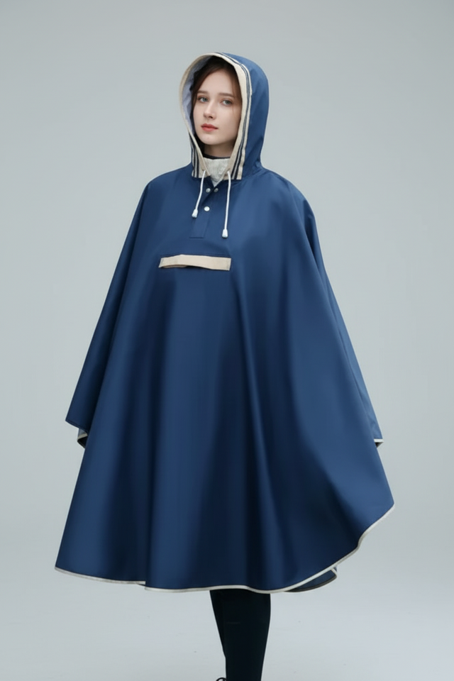 Regnponcho for voksen