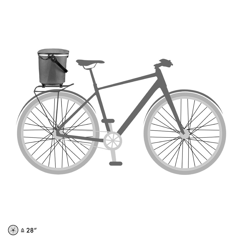Ortlieb Up-Town Rack Urban pepper 17,5 L TopLock
