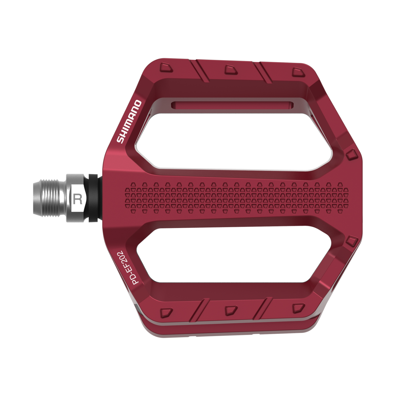 Shimano PD-EF202 flate pedaler til elsykkel - elegant fargefinish og godt grep