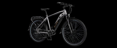 Elife Gaupe IV elsykkel med påsveist bagasjebærer