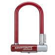 Elsykkel U-lås Kryptonite Kryptolok 2 Mini i rød - kompakt bøylelås
