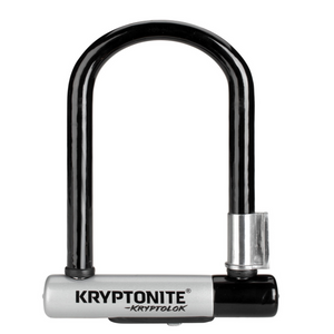  Elsykkel U-lås Kryptonite Kryptolok 2 Mini i sort - lås med brakett