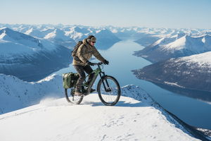 Mechanic Arts Vandr elsykkel for enduro og eventyr på fjelltopp - kraftig SUV elsykkel