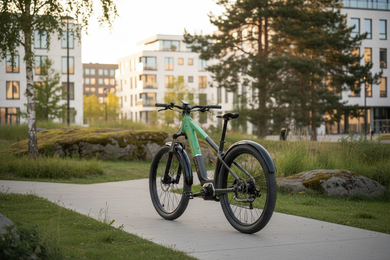 mechanic arts 29 nordr elsykkel, terrengsykkel for både by og marka