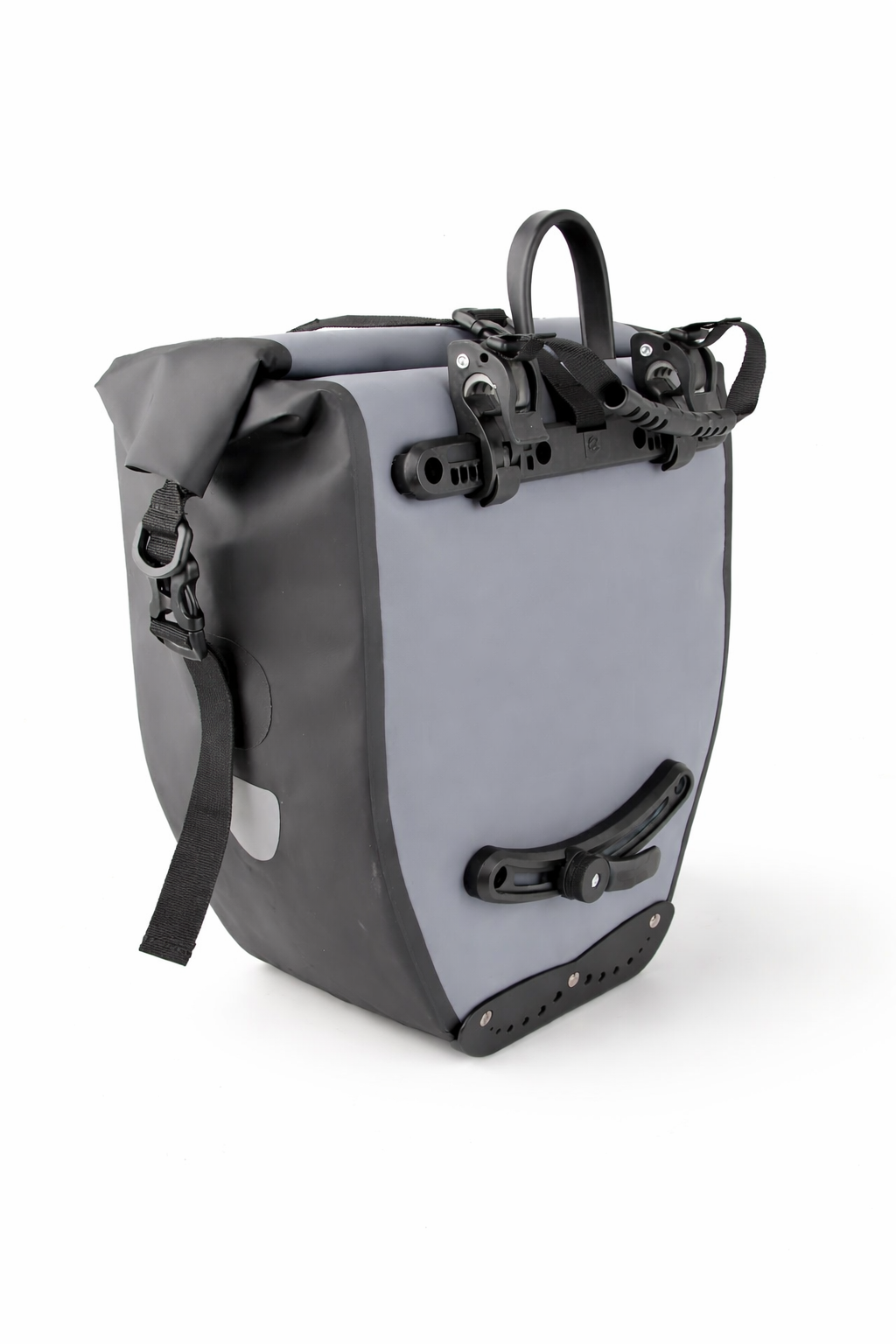 Mechanic Arts sykkelveske til elsykkel lilla sett på skrå