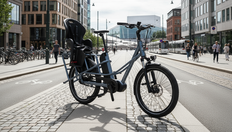 Elsykkel Mechanic Arts Triberide longtail i Oslo - lastesykkel med Alfine 8 beltedrift