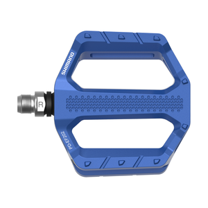 Shimano PD-EF202 flate pedaler til elsykkel - elegant fargefinish og godt grep