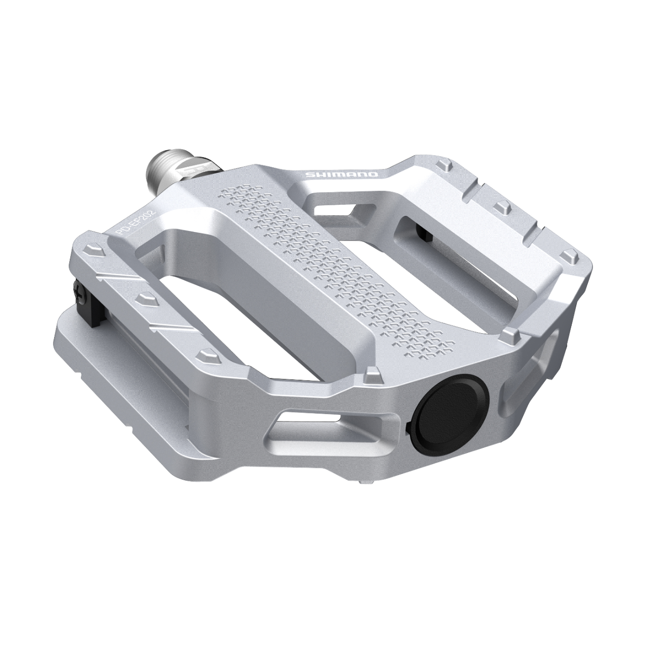 Shimano PD-EF202 flate pedaler til elsykkel - elegant fargefinish og godt grep