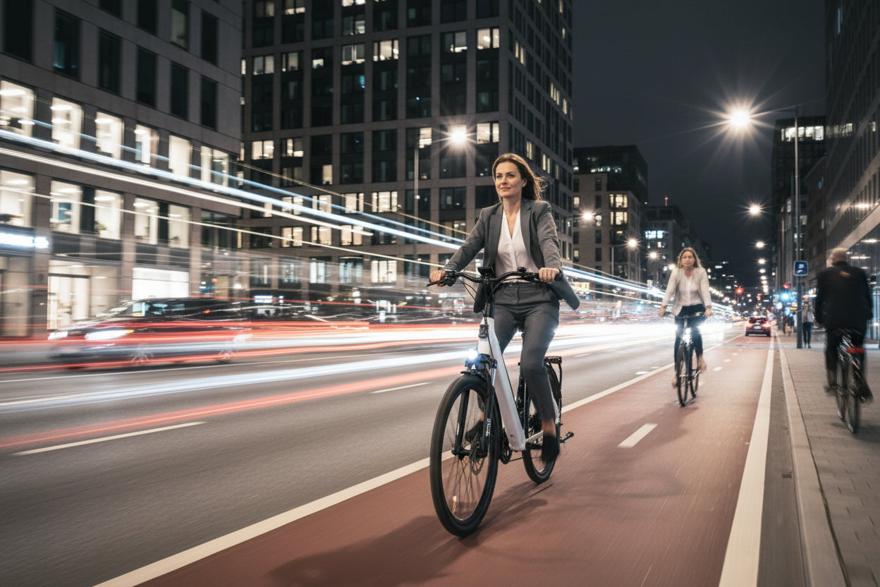 Mechanic Arts Sia elsykkel i bystemning Oslo barcode